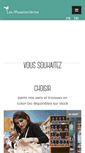 Mobile Screenshot of lesmouettesvertes.fr